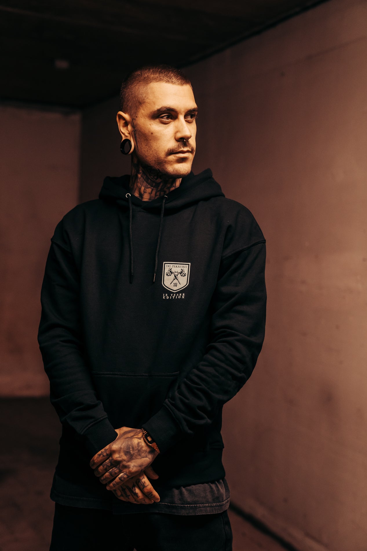 15 YEARS Edition-Oversized Hoodie black