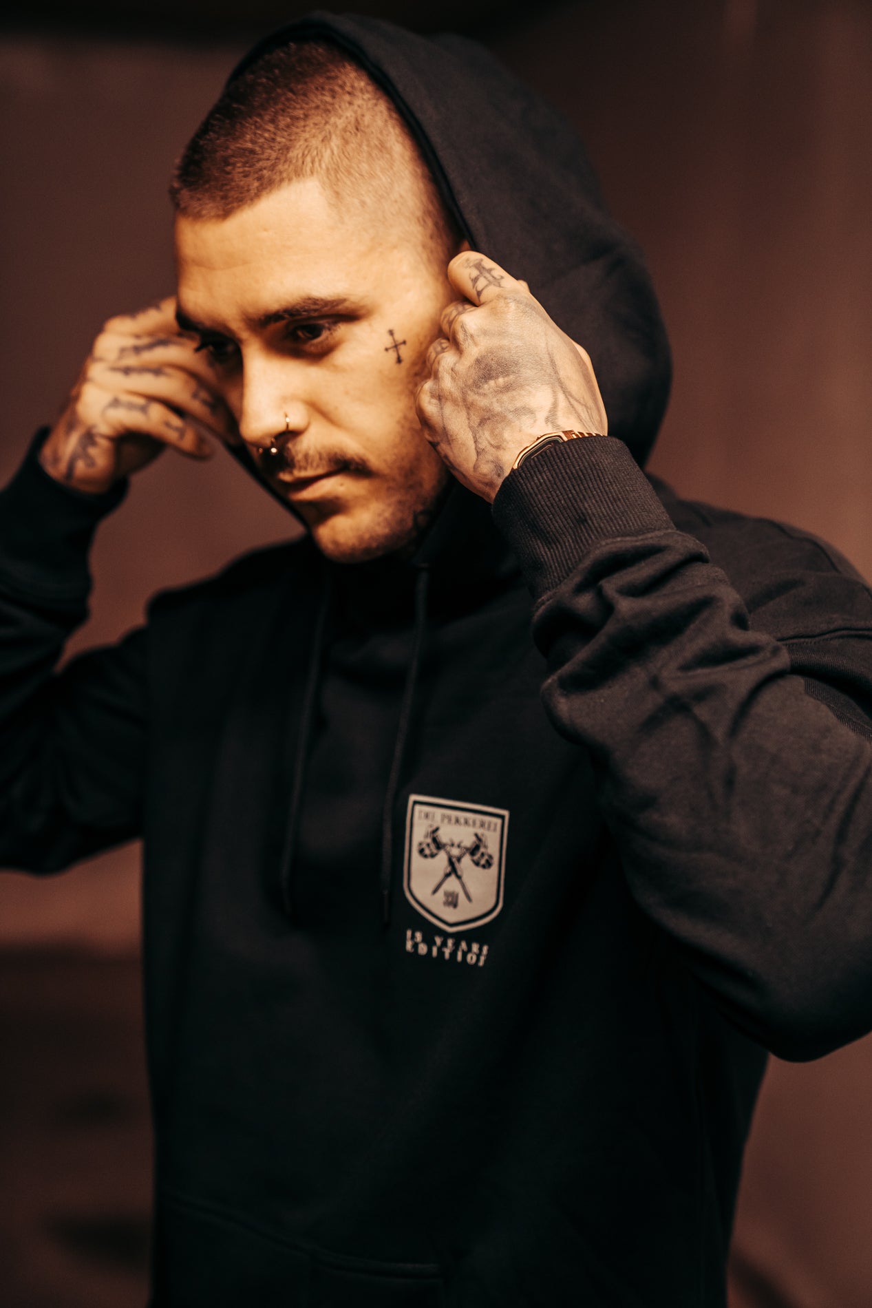 15 YEARS Edition-Oversized Hoodie black
