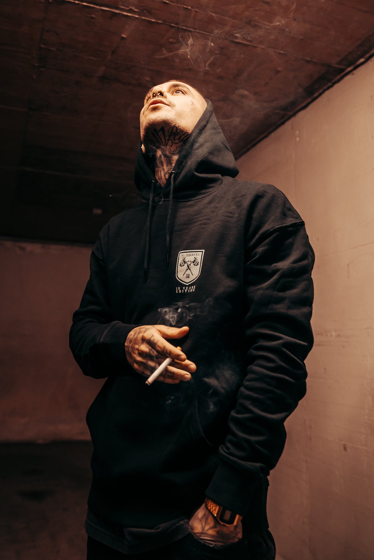 15 YEARS Edition-Oversized Hoodie black
