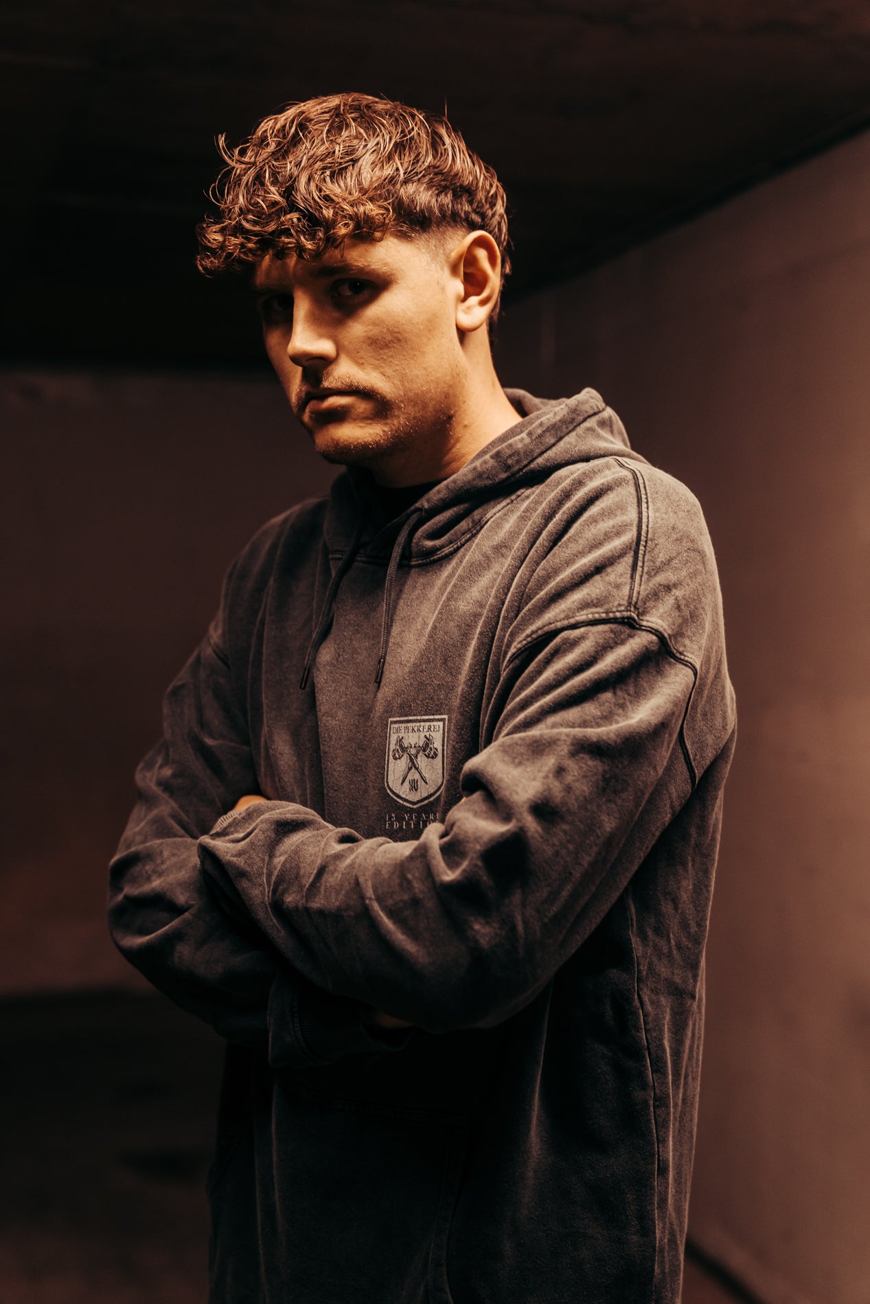 15 YEARS Edition- Oversized Hoodie stone washed