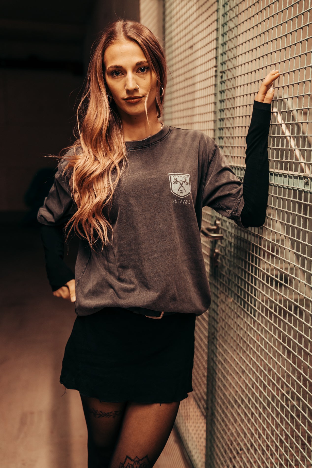 15 YEARS Edition-Oversized Shirt stone washed