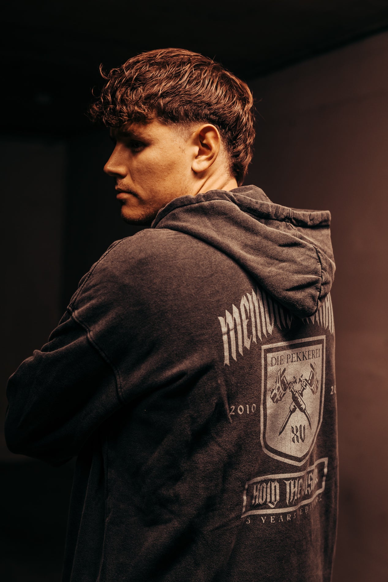 15 YEARS Edition- Oversized Hoodie stone washed